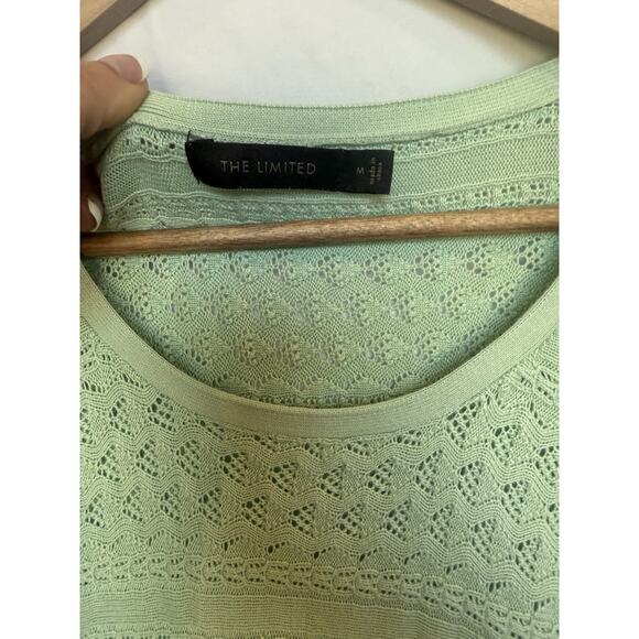 Limited Lightweight Sleeveless Knit Sweater Womens Size M‎ Preppy Beach Casual - Picture 5 of 10